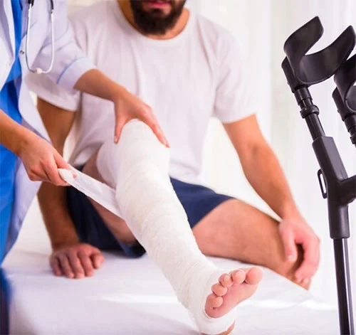 First Aid for Broken Bone